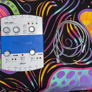 Tascam us-122 usb audio/midi interface